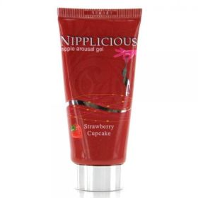 Nipplicious Nipple Arousal Gel Strawberry Cupcake 1 Ounce