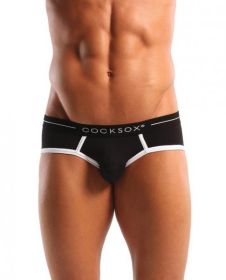 Cock Sox Sports Briefs Black Small