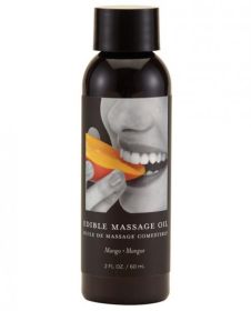 Earthly Body Edible Massage Oil Mango 2oz (SKU: TCN-7750-209)