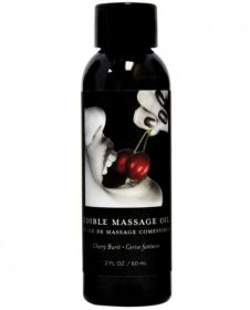 Earthly Body Edible Massage Oil Cherry 2oz (SKU: TCN-7750-201)