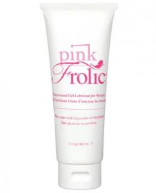 Pink Frolic Water Based Gel Lubricant for Women 3.3oz Tube (SKU: TCN-8254-84)