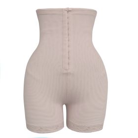 Women Postpartum Girdles Tummy Control Knickers Slimming Panties High Waist Body Shaper Butt Lifter Briefs Shapewear (Color: skin, size: S)