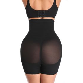 Women Postpartum Girdles Tummy Control Knickers Slimming Panties High Waist Body Shaper Butt Lifter Briefs Shapewear (Color: Black, size: S)