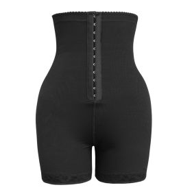 Women Postpartum Girdles Tummy Control Knickers Slimming Panties High Waist Body Shaper Butt Lifter Briefs Shapewear (Color: Black, size: M)